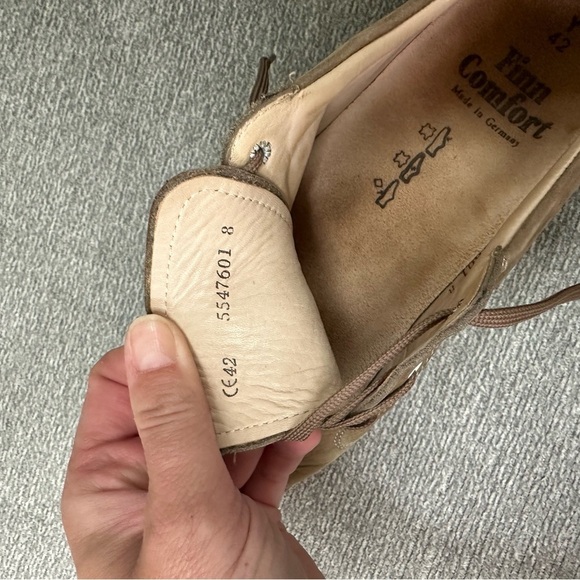 Finn Comfort Cusco Stone Nubuck Walking Shoe 42 - Picture 13 of 14